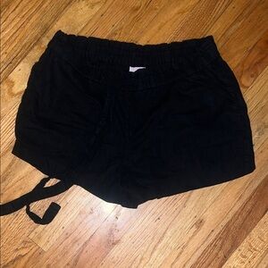 Isabel Maternity by Ingrid & Isabel Black High Waist Shorts